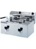 Horeca Friteuse dubbel - 8+8 Liter + kraan - Euromax - 10370CK