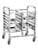 Regaalwagen - Dubbel - 12 x 1/1 GN - H 94 x 55 x 74 CM - Hendi - 810569