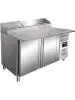 Voorbereidingstafel - Digitale Temperatuurregeling - RVS - 496 Liter - 230V - H 89 x B 150.5 x D 85 CM - Saro - 323-1115
