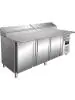 Saladebar - Digitale Temperatuurregeling - RVS - 725 Liter - 230V - H 108 x B 200.5 x D 85 CM - Saro - 323-1120