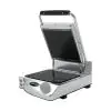 Contactgrill Solo - H 17.6 x 33.1 x 45.8 CM - 10 KG - 220-240 V - 1350 W - RVS - Geribbeld / Glad - +120°C / +400°C - Keramisch - SpidoCook - 596050