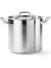 Kookpan - Hoog - Deksel - Ø20 cm - 6 liter - Hendi - Profi Line - 832202