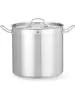 Kookpan - Hoog - Deksel - Ø32 cm - 24 liter - Hendi - Profi Line - 832608