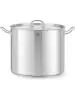 Kookpan hoog - met deksel - RVS - H 27 X 33.5 X 45 CM - Hendi - 837603