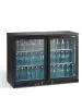 Koelkast - 275 Liter - 2-Deurs - Glazen Deur - Geforceerd - Zwart - Gamko
