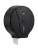 Toiletpapier Dispenser - Wandmontage - Zwart - Kunststof - G-Line
