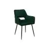 Stoel Mieke - Donkergroen - Velvet - G-Line