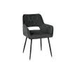 Stoel Mieke - Antraciet - Velvet - G-Line
