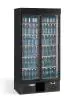 Koelkast - 500 Liter - 2-Deurs - Glazen Deur - Geforceerd - Zwart - Gamko