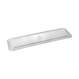 Deksel Voedselcontainer - H 1 x 47 x 13 CM - 0.14 KG - Styreen-Acrylonitril (San) - Transparant - Standaard - 023005