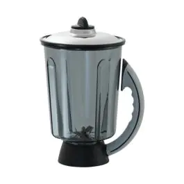 Mengbeker - H 33 x 27 x 15 CM - 1.9 KG - Polycarbonaat - Transparant - 4 Liter - 408056