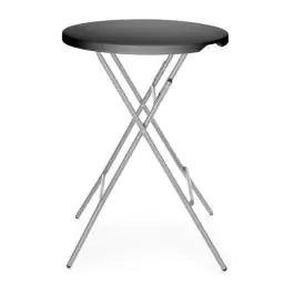 Statafel - Zwart - Ø 80 CM - Amerbox