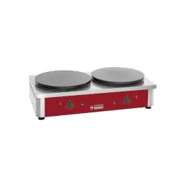 Crêpe Bakplaat - Dubbel - Elektrisch - Ø40 CM - Diamond - BRET/2E-R