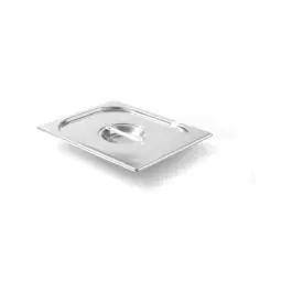 Gastronormdeksel - 1/2 GN - RVS - Lepeluitsparing - Kitchen Line - Hendi - 806937
