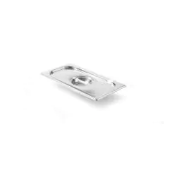 Gastronormdeksel - 1/3 GN - RVS - Lepeluitsparing - Kitchen Line - Hendi - 806944