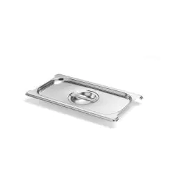 Gastronormdeksel - 1/3 GN - RVS - Uitsparing handgrepen - Budget Line - Hendi - 817841