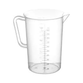 Maatbeker - 1 liter - Plastic - Hendi - 567203