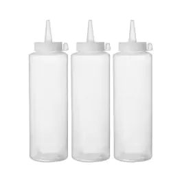 Dispenser Flacon - Transparant - 0.35L - Set van 3 - Hendi - 557853