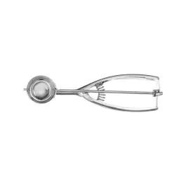 Portioneerlepel - 1/40 liter - Ø 4.4 cm - RVS - Kitchen Line - Hendi - 572719