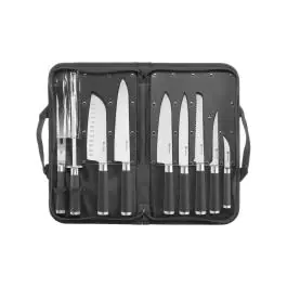 Messenset 9-delig - RVS - H 6.5 X 26 X 44.5 CM - Hendi - 975770