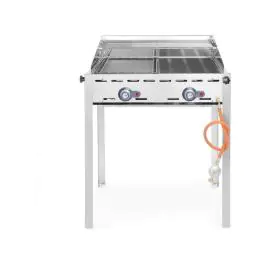 Green Fire met 2 Branders - 74 X 61.2 CM - Hendi - 149508