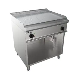 Grillplaat - Elektrisch - RVS - 400V - H 85 x B 80 x D 70 CM - Saro - 423-1250