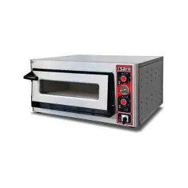 Pizzaoven - RVS - 400V - H 44 x B 89.5 x D 101 CM - Saro - 366-1020