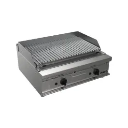 Lavasteen Grill - Gas - RVS - H 27 x B 80 x D 70 CM - Saro - 423-1265