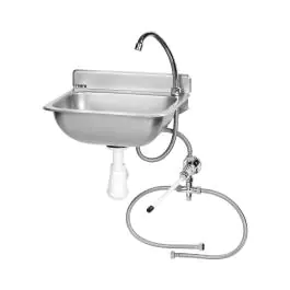 Handenwasbak - RVS - H 19 x B 37.5 x D 31 CM - Saro - 353-1000