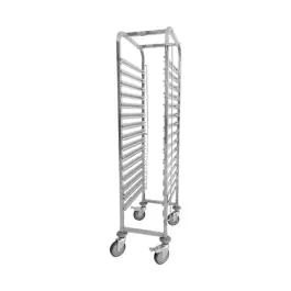 Regaalwagen - H 173.5 x 38 x 55 CM - 18 KG - RVS - Caterchef - 535025