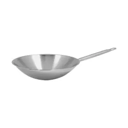Wok - H 9 CM - 1.675 KG - Ø36 CM - RVS - 5.5 Liter - Pujadas - 720085