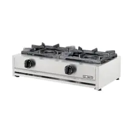 Kooktoestel - H 20 x 71 x 40 CM - 22 KG - Propaangas - 14 CM - RVS - Gas - Vimitex - 305102