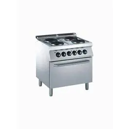 Fornuis - Elektrisch - Met oven - 4 Platen - Ø23 CM - Diamond - E17/4PF8-N