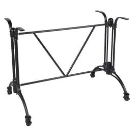 Tafelonderstel / Tafelpoot - Zwart - Aluminium - G-Line