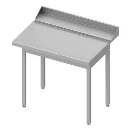 RVS Afvoertafel - Rechts van de vaatwasser - Zonder Onderschap