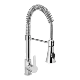Voorspoeldouche - Uitschuifbaar - H 88 CM - RVS - Hendi