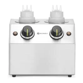 Sauzenwarmer - 1.3 L - H 27.5 x B 27.2 x D 25.8 - RVS - Hendi