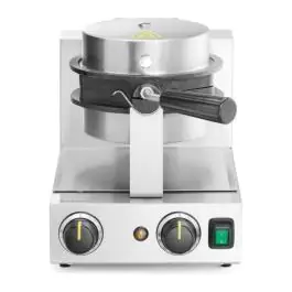 Wafelmaker - Roterend - RVS - Hendi