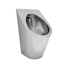 RVS Urinoir - Wandmodel - Ovaal
