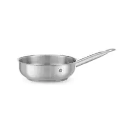 Sauteuse - zonder deksel - RVS - H 7.5 X 21 X 39.5 CM - Hendi - 839409