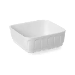 Rustica Ovenschaal - 16.5 X 16.5 CM - Wit - Porselein - Hendi - 786352