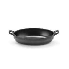 Mini ovale pan - Little chef - 15.5 cm - Melamine - Zwart - Hendi - 564547