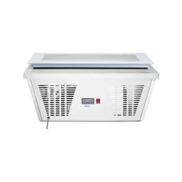 Opzet vriesvitrine 77L - RVS - H 30.5 X 66.6 X 80.5 CM - Hendi - 233689