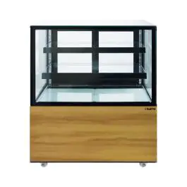 Gebaksvitrine - Digitale Temperatuurregeling - Hout - 300 Liter - 230V - H 121 x B 91.5 x D 69.3 CM - Saro - 330-1106