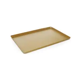 Vitrineplateau Goudkleurig - 60 X 40 CM - Aluminium - Hendi - 808573