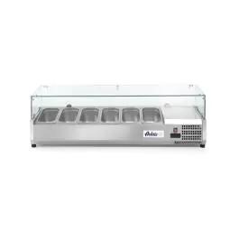 Opzetkoelvitrine - 6 X GN 1/3 - Hendi - 232972