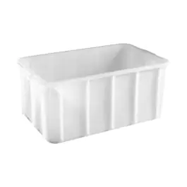 Stapelbak - H 31 x 73 x 44 CM - 6 KG - Polyethyleen - Wit - 72 Liter - 956014