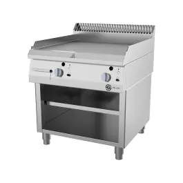 Bakplaat - Gas - Glad - Staand model - B 80 CM - G700 Line - G-Line