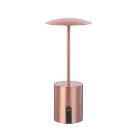 Terras Tafellamp Paraguas - Led Verlichting - Oplaadbaar - Brons - G-Line