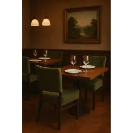 Stoel Rome - Donkergroen - Velvet - G-Line